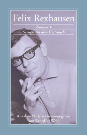 Felix Rexhausen, Journalist, Satiriker, Lyriker und Romanautor (1932 - 1992), war einer der ersten offen schwulen Autoren der Nachkriegszeit. Er ist bereits mit dem Roman "Lavendelschwert" und dem Erzählband "Berührungen" in der Bibliothek rosa Winkel vertreten. "Zaunwerk" ist der seinerzeit nicht veröffentlichte Vorläufer dieser beiden Bücher, wiederentdeckt vom Literaturwissenschaftler Benedikt Wolf. Schon 1964 abgeschlossen, entfaltet das Buch ein Panorama vom Leben der Homosexuellen der alten Bundesrepublik, ihrem Leben im Versteck, ihren kleinen Freiräumen und großen Sehnsüchten. Für Benedikt Wolf ist Zaunwerk ein »schwuler Pioniertext im emphatischen Sinne«, der es mehr als verdient hat, fast sechs Jahrzehnte nach seiner Entstehung »aus dem Schrank« kommen zu dürfen.