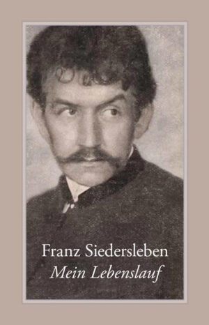 1903 veröffentlichte Magnus Hirschfeld im Jahrbuch für sexuelle Zwischenstufen die "Lebensgeschichte des urnischen Arbeiters Franz S." Franz S. teilte nur wenige biographische Einzelheiten mit, konzentrierte sich ganz auf die Entwicklung seines Gefühlslebens. Seine volle Identität: Franz S. = Franz Siedersleben (1867 - 1908) wurde offenbar, als er wenige Jahre später seinen Kampf gegen den "starren Sitten- und Moralkodex der Kulturgesellschaft" aufgab und seinem Leben ein Ende setzte. Sein Freund und früherer Arbeitskollege Karl Frey veröffentlichte die Lebensgeschichte erneut, ergänzt durch biographische Details. Sie erlauben es, der Biographie dieses "urnischen Arbeiters" deutlichere Konturen zu verleihen. Neben der "Sache der Homosexuellen" galt sein Engagement der sozialen Frage, für die er sich als bekennender Sozialdemokrat in Wort und Tat einsetzte (einige Proben bietet der Textanhang). Ein herausragendes Beispiel: die "freie Turnsache" des Arbeiter-Turnerbundes.