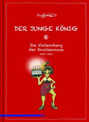 Der zweite Band dieser schön gestalteten Sammler-Edition enthält die lange vergriffenen Bände Schwulcomix 3 und 4, außerdem eine Auswahl der legendären Bodo & Heinz-Comix, die König viele Jahre lang für die Bergbauzeitschrift Arbeit + Sicherheit zeichnete, drei seiner Safer Sex Comix und alle Geschichten über Norbert Brommer, die erste individuell ausgearbeitete Knollennase im Werk Königs. Dazu kommen weitere, zum Teil unveröffentlichte Zugaben. Während der erste Band die recht skurrile Vorgeschichte der Knollennasen dokumentierte, geht es jetzt richtig los. Und Ralf König erzählt in seinem Vorwort über die Jahre vor dem Durchbruch mit Der bewegte Mann. Über Der junge König Bd. 1 urteilte der gestrenge Stefan Pannor in seinem Blog: Der junge König schließt die Klammer, das bisherige Werk verständlich zu machen. Es lässt nachvollziehbar werden, wie Themen und Ideen im Werk des besten deutschen Comicerzählers der Nachkriegszeit sich langsam entwickelten, aber wie eben vieles fast von Anfang an angelegt war. Dass das ganze editorisch hervorragend aufbereitet ist, mit einem langen Vorwort von König, mit raren, frühen und teilweise unveröffentlichten Strips, ist das Sahnehäubchen auf diesem Band.