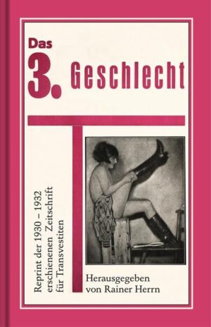 1910 «erfand» Magnus Hirschfeld «die Transvestiten» mit seiner umfangreichen Studie über den «erotischen Verkleidungstrieb». 20 Jahre später erschien im Verlag von Friedrich Radszuweit die erste Zeitschrift für Transvestiten mit dem (etwas verwirrenden) Titel Das 3. Geschlecht (Die Transvestiten). Die insgesamt 5 zwischen 1930 und 1932 erschienenen Hefte werden hier als Reprint vorgelegt