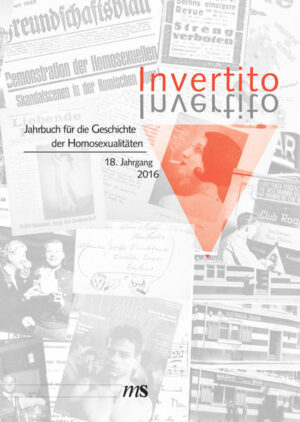 Der 18. Jahrgang des Jahrbuchs der Geschichte der Homosexualitäten enthält folgende Beiträge: Heike Schader: Die Klubrevolte 1929. Die Dynamik der Berliner Damenklubs Violetta und Monbijou in den Jahren 1928-1929 Raimund Wolfert: Die ganze vertrackte Situation halt. Karl Kipp (1896-1959): Opernsänger, Rosa-Winkel-Häftling und Auschwitz-Überlebender Stephan Jaray: Vom Speakeasy zur schwulen Herrenbar. Geschichten und Legendenbildung um die Marys Old Timers Bar in Zürich (1935-1975) und ihre Besitzerin Mary Lang (1884-1977) Christopher Treiblmayr: Irreversible Errungenschaften? Zum gay boom im deutschen Kino der 1990er Jahre Jens Dobler: Skandalscenen in der Komischen Oper! Protest von Homosexuellen gegen ein Theaterstück 1927 in Berlin Heike Schader: Liebende Frauen (1927-1930) - eine neu entdeckte Zeitschrift gleichgeschlechtlich begehrender Frauen? Thomas Sparr: All die zarten Donnerwörter. Zu Hubert Fichtes Geschichte der Empfindlichkeit Ariane Rüdiger: Kleine Gruppe - große Wirkung: Die Rolle des Münchner AK Uferlos Lesbenpolitik bei der Sicherung der Gemeinnützigkeit lesbischer und schwuler Vereine Hinzu kommen zahlreiche Rezensionen aktueller Titel.