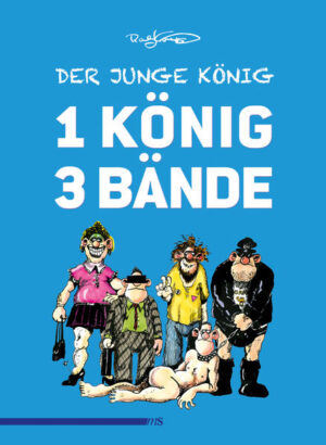 Durch die Verfilmung der Graphic Novel "Der bewegte Mann" (1994) wurde Ralf König zum erfolgreichsten deutschen Comiczeichner. Obwohl er die Welt mit den Augen des schwulen Mannes sieht, fanden seine Knollennasen ein begeistertes Publikum jederlei sexueller Orientierung. Ralf König hat längst den Status eines modernen Klassikers erreicht. Begonnen hatte der Werdegang des jungen König mit seiner Liebe zu Robert Crumb und Veröffentlichungen in Comic-Zeitschriften mit winzigen Auflagen. Im Rückblick auf diese frühen Arbeiten kann man mitverfolgen, wie der Zeichner seinen Stil findet, und man spürt auf jedem Blatt den Spaß am Fabulieren. Diese ersten Jahre vor dem großen Durchbruch dokumentiert die Edition "Der junge König" (2014 - 2016). 2020 feiert König zugleich den 60. Geburtstag und sein vierzigjähriges Zeichnerjubiläum