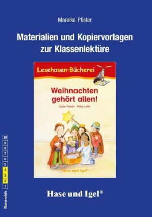 Die Kopiervorlagen des Unterrichtsmaterials beleuchten die Lektüre in all ihren Facetten und eignen sich zur Einzel- oder Gruppenarbeit. Auch Freiarbeitsphasen können damit umgesetzt werden. Die Arbeitsblätter unterstützen Sie dabei, den Unterricht rund um die Geschichte spannend zu gestalten. Zu jedem Abschnitt des Buches finden Sie Aufgaben, die das sinnentnehmende Lesen trainieren und die Textkenntnis sichern. Darüber hinaus gibt es Angebote zum kreativen Umgang mit Sprache und spielerische Elemente. Natürlich fehlen auch Anregungen für ein gelungenes Krippenspiel nicht! Abwechslungsreich wird Sachwissen rund um Religion und Ethik vermittelt und Sozialkompetenz trainiert. Das zentrale Thema des Buches findet seine reale Umsetzung in einem großen Klassenfest, das alle Glaubensgrenzen aufhebt und das Sie mithilfe vieler praktischer Tipps ganz einfach umsetzen können.