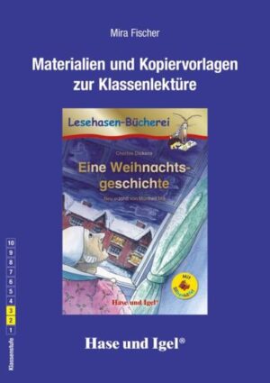 Das Unterrichtsmaterial gliedert sich in einen didaktischen Teil für Lehrer und in daran anschließende Kopiervorlagen für die Schülerhand. Im Lehrerteil finden Sie kurze Inhaltsangaben zu den sechs Kapiteln, Gesprächs- und Schreibanlässe sowie Hinweise zum Einsatz der Kopiervorlagen, Lösungen und weiterführende Anregungen. Die Abschnitte „Vor der Lektüre“ und „Nach der Lektüre“ bieten Vorschläge zur Einstimmung auf die Unterrichtseinheit und zur nachbereitenden Auseinandersetzung mit der Geschichte. Die Kopiervorlagen überprüfen nicht nur das Textverständnis, sondern rücken vor allem den Protagonisten Scrooge und sein Verhältnis zu den übrigen Figuren in den Mittelpunkt. Die Schüler reflektieren Scrooges Verhalten und seine Weltanschauung kritisch und setzen sie mit ihren eigenen Erfahrungen und Werten in Beziehung. Einen zweiten Schwerpunkt bildet die für Grundschüler faszinierende Geisterwelt. Die Kinder füllen Steckbriefe zu den drei Geistern aus und schreiben selbst eine Gruselgeschichte. Auch die Aufgaben, einen Tagebucheintrag und eine Todesanzeige zu verfassen, regen zum kreativen Schreiben an. Mit kurzen, altersgerechten Sachtexten (zu den Autoren, dem Armenhaus und der Börse) erweitern die Schüler ihr Wissen und trainieren das sinnverstehende Lesen. Darüber hinaus lassen sich anhand der Lektüre Themen der Spracharbeit aufgreifen, z.B. Wortarten, W-Fragen, altertümliche Begriffe, Redewendungen und Synonyme. Nicht zuletzt erhalten die Kinder die Gelegenheit, einen Adventskranz zu binden und ein Theaterstück zur Geschichte einzustudieren. Die Silbenhilfe-Leselernmethode erleichtert das Lesen des Textes: Indem einzelne Silben farbig hervorgehoben werden, können auch schwächere Leser dieser Altersstufe längere Wörter auf Anhieb korrekt lesen.