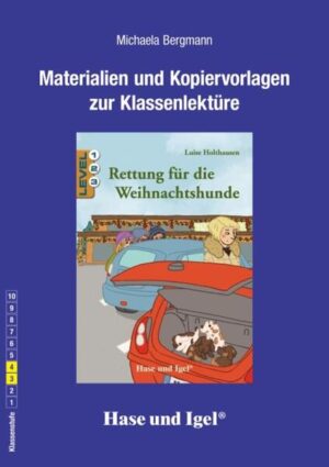 Das Begleitmaterial greift die wesentlichen inhaltlichen Schwerpunkte der Lektüre auf: Sich mit Haustieren zu beschäftigen macht nicht nur Spaß, sondern die Kinder lernen auch unterschiedliche Positionen für und gegen die Haltung kennen. Das unterstützt sie dabei, sich eine eigene Meinung zu bilden und sie zu vertreten. Anhand eines Sachtextes erfahren die Schüler mehr über illegalen Welpenhandel. Außerdem befassen sie sich mit verschiedenen Textformen, z.B. dem Handychat und der Personenbeschreibung, sowie sprachlichen Bildern. Abgerundet wird das Material mit einem Rollenspiel, dem Basteln eines Hundes aus Papier und einer gemeinsamen Backaktion. Das vorliegende Unterrichtsmaterial orientiert sich an der Kapitelstruktur der Lektüre und beinhaltet passgenaue Arbeitsaufträge für alle drei Lesestufen. Nach Gesprächs- und Schreibanlässen, Hinweisen zum Einsatz der Kopiervorlagen und Lösungen folgen drei bis fünf Kopiervorlagen zu jedem Kapitel. Zu Beginn finden Sie immer ein Arbeitsblatt, das dieselbe Überschrift wie das jeweilige Kapitel trägt und für die Sicherung der Textkenntnis sorgt. Weil hier eng am Lektüretext gearbeitet werden muss, stehen diese Blätter in differenzierter Form zur Verfügung: Jeweils ein Blatt wird von Schülern bearbeitet, die Level 1 oder 2 des Buches gelesen haben, eine Variante von denen, die Level 3 gelesen haben. Weitere Kopiervorlagen gibt es ebenfalls in zwei Versionen.