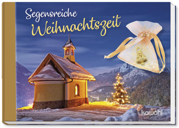 Süßer die Glocken nie klingen Wenn die Weihnachtsglocken erklingen, rufen sie der Welt zu: Jesus Christus, der Retter der Welt, ist geboren. Lassen Sie sich von diesem Jubel anstecken und feiern Sie voller Freude Weihnachten. Eine kleine goldfarbene Glocke (1,1 x 1,8 cm) im Organzasäckchen soll Ihnen eine fröhliche Erinnerung sein. Bildband Plus: Ein wunderbares, eindrucksvolles Geschenk mit MEHR-WERT.