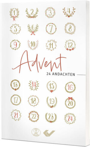 24 kurzweilige Andachten für die Weihnachtszeit. Gerade im oh so umtriebigen Monat Dezember ermutigen uns diese weihnachtlichen Gedanken, einen kleinen Moment innezuhalten und uns auf das Wesentliche zu besinnen. Ein Buch mit wertvollen Impulsen zum Advent.