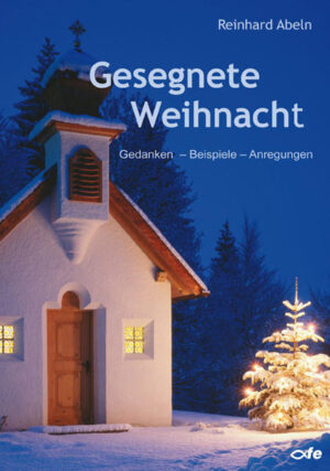 Ein wunderschönes schmales Geschenkbuch für die Weihnachtszeit: Advent, Weihnachten und Dreikönig. Weihnachtsgedanken, die wirklich besinnlich und christlich fundiert sind. Zusammengestellt von Reinhard Abeln.