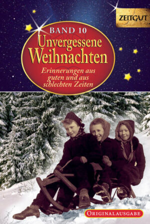 Kalte, verschneite Wege und gemütlich warme Stuben, in denen die Kerzen und Glaskugeln am Christbaum mit dem Funkeln der Sterne wetteifern - das ist der Stoff, aus dem diese Weihnachtsgeschichten gemacht sind. Erzählungen, die von großen und kleinen Wundern berichten, anrührend, nachdenklich oder einfach froh machend. Was wäre Weihnachten ohne solche Bücher? Mit "Unvergessene Weihnachten" legt sie der Zeitgut Verlag seinen Leserinnen und Lesern alle Jahre wieder in die Hand. Das Besondere: Die Geschichten wurden geschrieben von Menschen, die sie selbst erlebten in guten und in schlechten Zeiten, in Glück und in Traurigkeit, einsam oder in froher Runde.