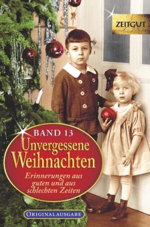 Der 13. Band der Reihe "Unvergessene Weihnachten" mit Erinnerungen aus guten und aus schlechten Zeiten: Fesselnde Texte aus dem Zeitgut-Fundus mit einem Umfang von mehr als 2.000 Seiten. Die Reihe Zeitgut beweist, dass Geschichte kein trockener Schulstoff sein muss. Die Texte öffnen den Blick auf "große Geschichte" aus der Alltagssicht. Die Bücher sprechen ein breites Publikum an. Diejenigen, die Teile der ersten Hälfte des vorigen Jahrhunderts noch miterlebt haben, und ihre Kinder und Enkel, die davon mehr erfahren wollen, als in den Geschichtsbüchern zu lesen ist.