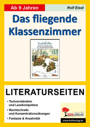 Dieses Heft bietet direkt einsetzbares Begleitmaterial zur Lektüre, die hier kapitelweise aufgearbeitet wird. Dadurch verinnerlicht der Schüler den Inhalt des Lesestoffes effektiver! Jedem Kapitel ist mindestens ein Arbeitsblatt mit abwechslungsreichen Aufgaben gewidmet. Dabei wird durch gezielte Impulsfragen auf den Inhalt der Lektüre näher eingegangen. Zusätzlich bieten die Arbeitsblätter Übungen zum sinnerfassenden Lesen, zur Meinungsbildung, zu Wortschatz, Grammatik und Rechtschreibung sowie zur Zeichensetzung. Aufgabenarten: Textverständnis, Lückentexte, Schüttelsätze, Wortartbestimmung, Kreuzworträtsel, wörtliche/indirekte Rede, Richtig/Falsch-Sätze, Gitterrätsel, Zuordnungen, Konzentrationsübungen, Rollenspiele, Reimpaare, u.v.m. Mit Lösungen zur Selbstkontrolle! 52 Seiten