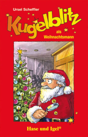 Kommissar Kugelblitz ist überhaupt nicht weihnachtlich zumute: Der Kapuzenräuber raubt reihenweise Ladenkassen von Juweliergeschäften aus, während die Polizei hilflos zusehen muss. Und dann soll sich Kugelblitz auf der Polizeiweihnachtsfeier auch noch als Weihnachtsmann verkleiden! Doch der kugelrunde Kommissar lässt sich nicht aus der Ruhe bringen. Sogar beim Plätzchenbacken und auf dem Weihnachtsmarkt sammelt er Hinweise zum Kapuzenräuber. Dies ist kein leichter Fall, denn bei seinen Ermittlungen bekommt er es mit scheinheiligen Juwelieren, betrügerischen Filmgesellschaften und durchtriebenen Bankräubern zu tun. Auch der Leser braucht wieder jede Menge Spürsinn: Fragen am Ende der Kapitel überprüfen das Leseverständnis und ermuntern zum Miträtseln und Weiterlesen.