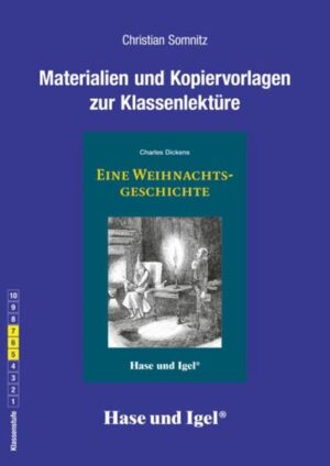 "Gespenstisch" und "weihnachtlich" sind die Vorschläge zur Bearbeitung der Lektüre im Unterricht: Die Schüler sprechen über Weihnachten zu Hause und in aller Welt, stellen Gespenstergeschichten aus einer Lesekiste vor und setzen die vier Geister der Lektüre sowohl bildnerisch als auch szenisch um. Neben der Wandlung der Hauptfigur Ebenezer Scrooge wird auch die symbolhafte Sprache unter die Lupe genommen. Zusätzliche Informationen über das Leben des Autors und gesellschaftliche Hintergründe schaffen ein vertieftes Verständnis der Lektüre.