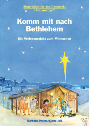 Erleben Sie mit Ihren Schülern die biblische Weihnachtsgeschichte einmal aus einer anderen Perspektive: Der Hirtenjunge Aram und sein treuer Hirtenhund Jamin lernen in Nazareth Josef und die schwangere Maria kennen. Da sich alle Bewohner des Landes wegen einer Volkszählung in ihre Heimatstadt begeben müssen, machen sich auch die Hirten mit ihrer Herde auf den Weg nach Hebron. Unterwegs trifft Aram immer wieder auf Josef und Maria, die nach Bethlehem wandern. Schließlich sind er und die anderen Hirten die Ersten, die durch die Engel von der Geburt Jesu erfahren. Der Band bietet Ihnen eine fortlaufende Geschichte in 24 Teilen mit kindgemäßen Einblicken in die Geschichte und Kultur Israels. Dazu passend finden Sie Bastel-, Spiel- und Rezeptideen. Abgerundet wird das Angebot durch ein farbiges DIN-A1-Poster mit Materialien zum Ergänzen.