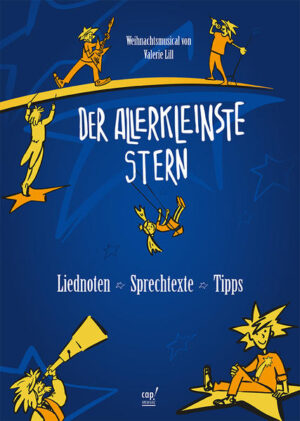 Regie- und Liederheft mit allen Texten, vielen Tipps und den Liednoten. Der allerkleinste Stern wird im Sternenchor oft geärgert und der „Quiek der Sterne“ genannt, weil er noch so winzig ist. Wer darf für das neugeborene Jesuskind leuchten? Das fragen sich die manchmal eifersüchtigen Sternenchorkinder und auch die Milchstraßenrocker. Zum Glück gibt es ja, neben dem etwas verpeilten Chorleiter, noch den netten Stern von Bethlehem und den Professor Sternengucker, der immer genau sieht, was da unten in Bethlehem passiert … Auch die Sternenkinder verstehen dann das Wunder: „Frieden im Himmel und auf Erden“.