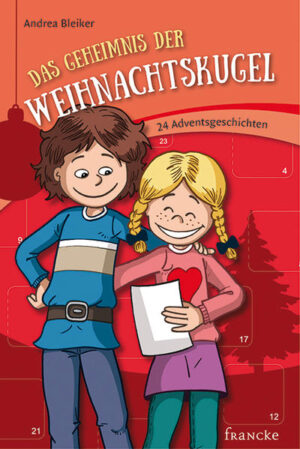 Lena, Anna, Oliver, Jojo und die anderen Kinder der kleinen Dorfschule in Auendorf erleben den Advent ihres Lebens. Nicht nur, dass ihre Lehrerin Frau Bachmann sich ein spannendes Projekt ausgedacht hat, bei dem die Kinder unglaublich viel entdecken, sie müssen auch eine gestohlene Halskette wiederfinden und dem Geheimnis der Weihnachtskugel auf die Spur kommen. Jeden Tag erleben die Kinder etwas Neues … und so ist viel schneller Weihnachten, als sie gedacht hätten. Eine Weihnachtsgeschichte in 24 spannenden Kapiteln. Mit Bastelanleitungen & Rezepten für die Adventszeit.