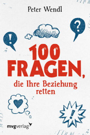 Die Beziehung retten? Das gelingt sicherlich nicht nur, indem man ein Buch liest. Aber auch! Gezielte Denkanstöße können verfahrene Situationen auflösen und den notwendigen Dialog zwischen den Partnern in Gang setzen. Mithilfe von 100 zentralen Fragen zu allen Lebensbereichen, die sich allein oder zu zweit beantworten lassen, können die Partner das Fundament ihrer Beziehung ergründen und sich wieder ganz neu kennenlernen. Dieses Buch zeigt, wie spannend und entspannt es sein kann, die Partnerschaft neu zu beleben und die Gefühle füreinander zu vertiefen. Es ermöglicht einen Rückblick auf das gemeinsam Erlebte, eine Analyse der Gegenwart und einen Ausblick in die Zukunft und bildet so die Grundlage für eine positive Beziehungsbilanz, die erforderlich ist, um gemeinsam neu durchzustarten.