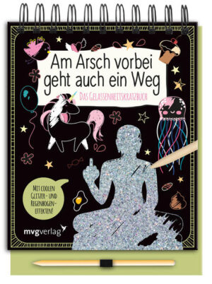 Manchmal ist das Leben einfach nur zum Kotzen! Ob es nun am Montag liegt, den Kollegen, dem Chef oder einfach nur so. In solchen Fällen hilft nur ein beherztes »Ach, leck mich doch!«, um wieder zu innerer Ruhe und Gelassenheit zu finden. Und das wird am besten und wirkungsvollsten gekratzt oder gekritzelt! Mit dem beiliegenden Holzstift kannst du gechillte Sprüche und Motive auf den schwarzen Seiten erscheinen lassen und dir deinen ganzen Frust von der Seele kratzen. Ganz nach der Devise »Am Arsch vorbei geht auch ein Weg« und danach ist die Welt wieder in Ordnung. Mehr Informationen und weitere tolle Produkte zum Bestseller »Am Arsch vorbei geht auch ein Weg« von Alexandra Reinwarth gibt es unter www.am-arsch-vorbei.de ++ Ausgangssperre, Homeoffice, keine sozialen Kontakte? So furchtbar die aktuelle Corona-Krise ist, sie kann auch wahnsinnig langweilig sein. Dieses Buch ist eine prima Beschäftigung, bringt die Farben der Welt in deine eigenen vier Wände und hilft dir in Zeiten der Isolation deine Kreativität auszuleben. Bleib gesund! ++