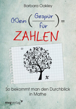 Mathematik versteht man oder eben nicht. Der eine ist dafür natürlich begabt, dem anderen bleibt dieses Fach für immer ein Rätsel. Stimmt nicht, sagt nun Barbara Oakley und zeigt mit ihrem Buch, dass wirklich jeder ein Gespür für Zahlen hat. Mathematik braucht nämlich nicht nur analytisches Denken, sondern auch den kreativen Geist. Denn noch mehr als um Formeln geht es um die Freiheit, einen der vielen möglichen Lösungsansätze zu finden. Der Weg ist das Ziel. Und wie man zum richtigen Ergebnis kommt, ist eine Kunst, die man entwickeln, entdecken und in sich wecken kann. Die Autorin vermittelt eine Vielfalt an Techniken und Werkzeugen, die das Verständnis von Mathematik und Naturwissenschaft grundlegend verbessern. (K)ein Gespür für Zahlen nimmt Ihnen — vor allem wenn Sie sich in Schule, Uni oder Beruf mathematisch oder naturwissenschaftlich beweisen müssen — nicht nur die Grundangst, sondern stärkt Ihren Mut, Ihren mathematischen Fähigkeiten zu vertrauen. So macht Mathe Spaß!