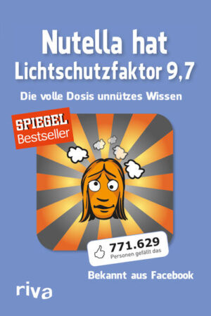 Wussten Sie, was die Zwanzig nach vier Stellung bedeutet oder dass man mit einer Geschwindigkeit von bis zu 170 km/h niest? Dass man vom Mittelalter bis in die Neuzeit Personen als „Computer“ bezeichnete, die im Hinterzimmer saßen und langwierige Rechnungen für Mathematiker durchführten? Dass jährlich mehr Menschen durch einen knallenden Schaumweinkorken als durch Giftspinnen sterben? Oder dass die Anordnung von Sonnenblumenkerne in einer Sonnenblumenblüte auf der Fibonacci-Reihe basiert? Diese und weitere unglaubliche, spannende und skurrile Fakten aus allen Themenbereichen beinhaltet dieses Buch. Zusammengestellt wurden sie auf der großen Facebook-Seite für alle, die von unnützem Wissen nicht genug bekommen können.