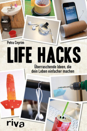 Spontanparty mit Freunden und keine Musik-Boxen dabei? Furchtbar juckende Mückenstiche, die dir den Sommer verderben? Oder schon wieder nur warmes Bier im Haus? Eigentlich alles kein Problem - wenn man sich zu helfen weiß! So wird im Handumdrehen aus einer Glasschüssel ein Verstärker fürs Smartphone, aus einem Löffel eine schnelle Hilfe gegen Mückenstiche und mit etwas Küchenrolle gehört das ewige Warten auf ein gekühltes Getränk der Vergangenheit an. Dieses Buch enthält viele smarte Ideen, die den Alltag auf verblüffende Weise bereichern.