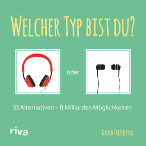 PC oder Mac? Pizza mit Rand essen oder ohne? Nach dem ersten Wecker-Klingeln aufstehen oder immer wieder die Snooze-Taste drücken? Einfache Kategorien des Alltags, in die sich jeder Mensch sofort einordnen kann. Und die uns doch so schnell von anderen abheben. Dieses Geschenkbuch macht jeden Leser einzigartig: 33 Mal zwei Möglichkeiten - das ergibt über 8 Milliarden Kombinationsmöglichkeiten und somit die theoretische Wahrscheinlichkeit, dass keine zwei Menschen die völlig gleichen Entscheidungen treffen. Probieren Sie es aus!