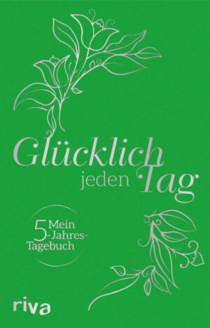 In fünf Lebensjahren kann so viel passieren: Dieses Kalender-Tagebuch hält dazu an, jeden Tag einen Glücksmoment festzuhalten. Denn das Glück versteckt sich oft in den kleinen Dingen, denen wir mehr Aufmerksamkeit schenken sollten. Sie können an jedem Tag des Jahres beginnen: Schlagen Sie einfach das aktuelle Datum auf, nehmen Sie sich ein paar Minuten Zeit und los geht’s! Mit dieser perfekten Alternative zum klassischen und zeitaufwendigen Tagebuch werden Sie Tag für Tag glücklicher und haben später eine wundervolle Erinnerung an Ihre schönsten Lebensmomente.