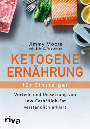 Halten Sie eine kohlenhydratarme Ernährung einfach nur für eine Möglichkeit, um Gewicht zu verlieren? Was wäre, wenn Sie erfahren würden, dass eine ketogene Ernährung, die kohlenhydratarmes und fettreiches Essen kombiniert, eine kraftvolle therapeutische Komplettlösung für viele Krankheitsbilder wie Depressionen, Diabetes Typ 2 oder Alzheimer darstellt? Jimmy Moore, der weltweit führende Blogger und Podcaster zu ketogener Ernährungsweise, und der niedergelassene Internist und Forscher Dr. Eric C. Westman geben Ihnen die notwendigen Informationen, um zu verstehen, worum es bei der ketogenen Ernährung geht und warum sie für Ihre Gesundheit das fehlende Puzzleteil sein kann. Außerdem enthält das Buch exklusive Erkenntnisse von mehr als 20 führenden Fachleuten aus den Bereichen Ernährung und Medizin, die umfassende Erfahrungen mit der Anwendung dieses Ernährungsansatzes haben. Die Einkaufslisten, über 25 ketofreundliche Rezepte und ein dreiwöchiger Menüplan machen Ketogene Ernährung für Einsteiger zu einem unverzichtbaren Handbuch für alle, die von den Vorteilen der Low-Carb/High-Fat-Diät profitieren möchten. Mehr Informationen finden Sie unter: www.keto-fans.de.