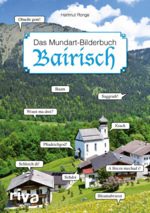 A so a Gaudi! Hochdeutsch versteht jeder, Dialekt nicht! Oder doch? Dieses Büchlein zeigt uns, wie die Bayern ratschn. Auf jeder Seite tummeln sich zahlreiche Ausdrücke, Redewendungen und Phrasen, die die Bilder aus der Region detailgetreu beschreiben. Das absolute Must-have für alle, die Bairisch sprechen oder lernen wollen.