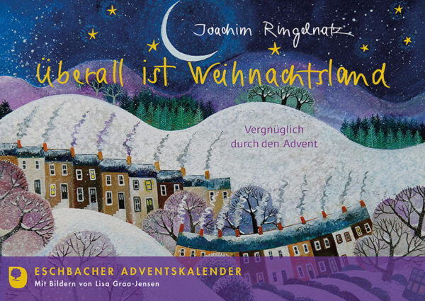 Wenn der Christbaum Flämmchen blüht, beginnt für Joachim Ringelnatz die Weihnachtszeit. Mit Charme und Witz, aber auch melancholischem Zauber führen diese Texte durch eine vergnügliche Advents- und Weihnachtszeit und zeugen von einer tiefen Lebenserfahrung. Mit den Illustrationen Lisa Graa-Jensen ein schöner Begleiter bis zum Fest und ins neue Jahr.