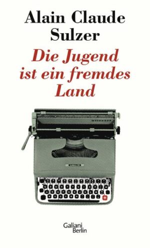 Leider hat der Verlag Galiani Berlin ein Imprint von Kiepenheuer & Witsch es versäumt, dem Buchhandel eine Inhaltsangabe zu dem Buch "Die Jugend ist ein fremdes Land" von Alain Claude Sulzer zur Verfügung zu stellen. Das ist bedauerlich, aber wir stellen unseren Leser und Leserinnen das Buch trotzdem vor.