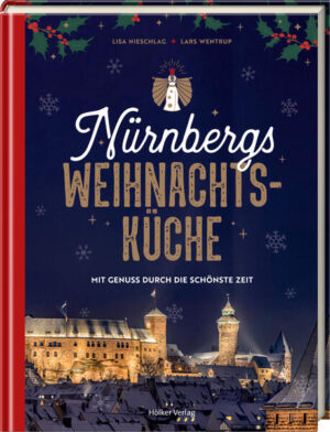 Weihnachten in Nürnberg: Vom Balkon der Frauenkirche aus läutet das Christkind die schönste Zeit des Jahres ein, auf dem berühmten Christkindlesmarkt duftet es nach allerlei Leckereien und neben dem funkelnden historischen Karussell dreht die Postkutsche täglich ihre Runden durch die verzauberte Altstadt. Mit Köstlichkeiten aus der fränkischen Winterküche wird Weihnachten unvergesslich und Schäuferle mit Kloß, Knieküchle und die traditionellen Elisenlebkuchen machen das Fest zu einem kulinarischen Hochgenuss. Das perfekte Geschenk zu Weihnachten: Ein Kochbuch mit festlichen Rezepten, Fotos der Nürnberger Altstadt im weihnachtlichen Glanz und einer wundervollen Weihnachtsgeschichte.