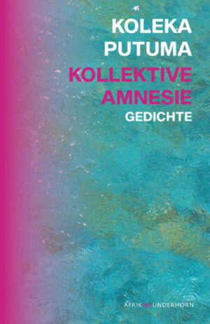 Eine der interessantesten jungen Stimmen Südafrikas präsentiert hier ihr langerwartetes Debüt: In "Kollektive Amnesie" beschäftigt Koleka Putuma sich mit dem Schwarz- und Frau-Sein und taucht dabei unerschrocken in die Geschichte ihres Landes ein. Ihre Gedichte fordern Gerechtigkeit, pochen auf Sichtbarkeit und bieten Heilung. Putuma erforscht in ihnen Konzepte von Autorität - in akademischer Welt, Religion, Politik und Beziehungen -, um zu fragen, was wir gelernt haben und was wir verlernen müssen. Trauer und Erinnerung, Schmerz und Freude, Sex und Selbstliebe machen "Kollektive Amnesie" zu einer kraftvollen Würdigung und Offenbarung all dessen, was vergessen und ignoriert worden ist - sowohl in der südafrikanischen Gesellschaft als auch in uns selbst.