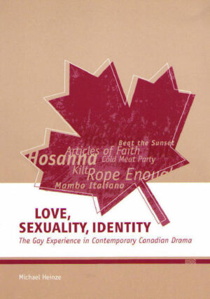 Gay men have become quite usual characters on the small screen as well as in the cinema. Not only television programmes like Queer as Folk present gay life and promote tolerance through knowledge, there are also numerous stage plays around the world that have found their way to community theatres and mainstream theatres alike. As the Canadian theatre scene is particularly lively and striving, it is not surprising that gay topics are increasingly found on Canadian stages. Names like Brad Fraser, Sky Gilbert and Michel Tremblay, to name but three, are also known across the borders of Canada. This book looks more closely at how gay love and sexuality are depicted in these plays and what that means to the creation of gay identity/ies. Topics range from the presentation of historical characters, the coming-out process and homophobia to HIV/AIDS. Two playwrights are given particular consideration: Brad Fraser and Sky Gilbert have been the most prominent gay playwrights in Canada for many years now. Stages of their work are highlighted to illustrate the changing attitudes of the playwrights and society at large. Although this publication is firmly rooted in the research of English-Canadian literature, a look over the border into Québec fulfils the purpose of broadening the scope of the study. Michel Tremblay and Michel Marc Bouchard are known throughout Canada and have also reached some popularity outside of Canada. Along the lines of the slogan Were here, were queer plays with a gay subject matter proudly put on stage what makes the gay community and gay people tick.