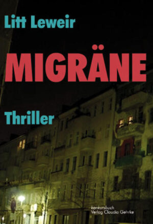 Sommer in Berlin. Drückende Hitze. Toni wohnt in einem Mietshaus am Prenzlauer Berg, schreibt und verkauft Bücher über das Internet. Joshua ist Psychotherapeut und hat in diesem Haus seine Praxis. Beide leiden an Migräne. Laute Musik im Hinterhof, aufdringlicher Geruch nach Räucherstäbchen aus einer der Wohnungen belästigen sie. Sie kennen sich kaum, begegnen sich nur manchmal im Treppenhaus. Doch dann werden beide von einer Nachbarin in ein unheilvolles Spiel verwickelt. Es geschieht ein Mord im Haus. Hauptkommissarin Monika Haberstroh ermittelt und befragt die Mieter. Bald aber kann sie Privates nicht mehr von der Arbeit trennen. Sie verliebt sich  Zu was ist Joshua fähig? Zu was Toni? Düster, beunruhigend und hochspannend.