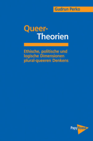 Gudrun Perko verdeutlicht, was Queer-Theorien sind und wie sie im deutschsprachigen Raum diskutiert werden. Dabei beschränkt sie sich nicht auf deren bloße Wiedergabe, sondern vertieft sie durch Überlegungen, welche Ethik, welches Politikverständnis und welche Denkschemata sie in sich bergen. Dabei forciert sie die plural-queere Variante, der Queer als politisch-strategischer Oberbegriff für Menschen gilt, die der gesellschaftlichen Norm geschlechtlicher Identitäten nicht entsprechen (wollen). Der Autorin geht es um eine umfassendere Gesellschaftstheorie, die sich gegen die Produktion von Strukturen der Ausgrenzung und die Mechanismen ihrer Reproduktion wendet, um der konfliktualen Pluralität auf allen gesellschaftlichen Ebenen demokratischen Raum zu eröffnen.