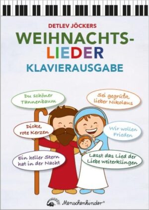 Die schönsten 20 neuen Weihnachtslieder-Hits von Detlev Jöcker in leichten bis mittelschweren Klaviersätzen von Carsten Gerlitz. Inhalt: Dicke, rote Kerzen - Ein heller Stern hat in der Nacht - Sei gegrüßt, lieber Nikolaus - Du schöner Tannenbaum - Lasst das Lied der Liebe weiterklingen - Ja, dann ist Advent - Wenn überall die Kerzen heller strahlen - Laternenlied - Das Feuer knistert leise - Das Lied vom leisen Weihnachten - Die heiligen drei Könige - Die Sehnsucht nach dem Frieden - Hört ihr alle Glocken läuten? - Hosianna, du neugebornes Kind - Wach auf, du lieber Nikolaus - Was ist nur geschehn? - Weihnachtszauberwelt - Wir halten die Laternen - Wir tragen dein Licht - Wir wollen Frieden