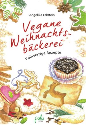 Wenn alljährlich Ende November der Duft frisch gebackener Vanillekipferl durch die Häuser zieht, ist es wieder so weit: Weihnachten steht vor der Tür. Voll Freude auf den köstlichen Genuss selbst gebackener Plätzchen beginnt allerorts die Weihnachtsbäckerei. Auch wer sich vegan ernährt, darf nach Lust und Laune kneten, formen und verzieren, denn die begehrten Leckereien der Weihnachtszeit gelingen bestens auch ohne Eier, Butter, Sahne & Co. Wie es geht, zeigt dieses Buch. Rund 75 vollwertige Rezepte erklären Schritt für Schritt, wie sich Pfefferkuchen, Stollen, Früchtebrot oder Weihnachtstorte, eine bunte Vielfalt köstlicher Plätzchen und Konfekt mit rein pflanzlichen Zutaten herstellen lassen. Klassiker der Weihnachtsbäckerei wie Dominosteine, Makronen oder Elisenlebkuchen gesellen sich auf dem Weihnachtsteller zu italienischen Cantucci, Limettensternen oder Mangokugeln. Tipps zum hübschen Verzieren und Verpacken machen Lust auf eigene Experimente.