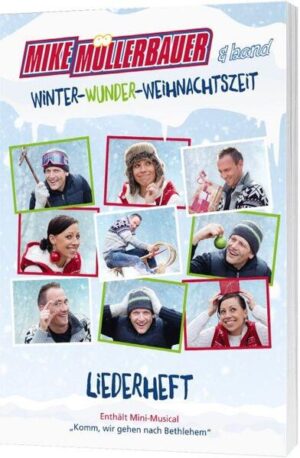 13 neue Weihnachtslieder des bekannten Kinder-Entertainers Mike Müllerbauer, die auch auf dem gleichnamigen Album zu hören sind. Sie lassen sich in einem Weihnachts-Gottesdienst genauso gut singen, wie im Kindergottesdienst. Einstimmig gesetzt mit Akkorden. Das Besondere: Aus 6 Liedern kann man in Kombination mit den Szenentexten aus dem Liederheft das Mini-Musical "Komm, wir gehn nach Bethlehem" aufführen. (Dauer: ca. 20 Minuten). Inhaltsangabe: Der Himmel reißt auf Dieses Kind in dem Stall Euch ist heut der Retter geborn (m) Ich kann es kaum erwarten Jesus ist geboren (m) Kein Platz Komm, wir gehn nach Bethlehem (m) O lieber Schnee Plätzchenbäcker sind wir Vor deiner Krippe stehe ich (m) Wir feiern Weihnachten (m) Wir wollen das Wunder sehn (m) Wir zünden die erste Kerze an (Adventslied)