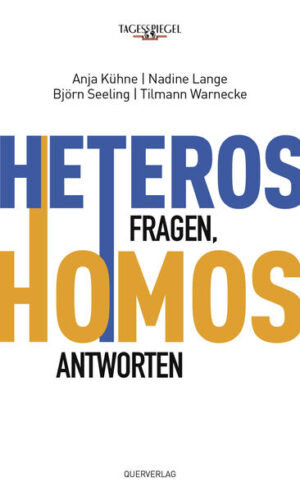 In 50 Kolumnen hat das Queerspiegel-Team Woche für Woche den Leserinnen und Lesern des Berliner Tagesspiegels die Homo-Welt erklärt. Im September erscheint nun das gesammelte Wissen dieser Expert*innen im Querverlag und verspricht, Licht ins Dunkel zu bringen - zumindest was die Fragen Heterosexueller angeht bezüglich der Mysterien ihrer homosexuellen Mitbürger*innen. Zahlreiche Fragen, die sich viele sonst nicht zu stellen trauen, werden mit fachlicher Kompetenz, journalistischer Sorgfalt und einer Prise Humor beantwortet. Die Autor*innen prüfen Stereotypen auf ihren Wahrheitsgehalt und räumen mit Mythen und Vorurteilen auf. Ob als Nachhilfe für den besten Freund, als kleiner Ratgeber für die Eltern oder die verklemmte Arbeitgeberin - Heteros fragen, Homos antworten ist das perfekte Geschenk für die neugierigen Heterosexuellen in Deinem Leben. Und eine Argumentationshilfe für alle queeren Menschen, denen ähnliche Fragen gestellt werden.