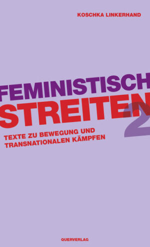 Trotz vielfältiger gesellschaftlicher Krisen bleibt der Feminismus hierzulande häufig auf Akademie und Subkultur, soziale Arbeit und neoliberale Selbstdarstellung begrenzt. Dabei bestimmt das kapitalistische Patriarchat überall auf der Welt das Leben von Frauen, Queers und Rassifizierten. Ein Feminismus, der die Verhältnisse umwälzen will, muss transnational denken und handeln. Wie kommen wir aus unseren begrenzten Nischen heraus? Wie können wir uns feministisch aufeinander beziehen und organisieren? Welche sozialen Bewegungen eignen sich als Vorbilder? Und: Wer sind wir überhaupt? Feministisch streiten 2 sucht nach Antworten - in den breiten Bewegungen gegen Femizide und für das Recht auf Abtreibung, in der Analyse von Arbeitsteilung und patriarchaler Gewalt und einer transnationalen Auseinandersetzung mit Religion, Ökologie, Transfeindlichkeit, Kolonialismus und Antisemitismus.