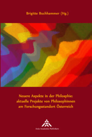 Im Dezember 2014 fand das erste zweitätige Symposium von der SWIP (Society of Women In Philosophy) Austria statt unter dem Titel: Neuere Aspekte in der Philosophie - aktuelle Projekte von Philosophinnen am Forschungsstandort Österreich. Als Resultat dieser Tagung soll der vorliegende Band die Breite und Pluralität der Themen und die Themenoffenheit widerspiegeln. Er enthält 22 Beiträge aus den verschiedensten Teildisziplinen der Philosophie, wie feministische Sprachphilosophie, Performance/Philosophie, Erkenntnis- und Wissenschaftstheorie, Wissenschaftsgeschichte, philosophische Bezugnahme auf Literatur, feministisch-philosophische Literaturbetrachtung, praktische Philosophie, Religion und Ethik, interkulturelle Philosophie, feministisch-politische Theorie, feministische Sozialphilosophie und queere Perspektiven.