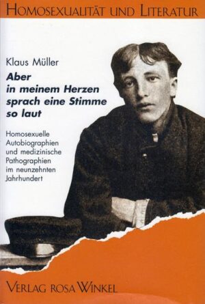 "Klaus Müller schreibt die Genealogie einer modernen, für den Kosmos des Begehrens epochemachenden Figur: die Geburt des Homosexuellen aus dem Geist der Autobiographie. Der Homosexuelle wird zum Exempel dafür, wie das Subjekt sich selbst konstituiert. Müller liefert uns damit das, was Foucault ursprünglich als sechsten Band von "Sexualität und Wahrheit" geplant, dann aber aufgegeben hatte." (Rüdiger Lautmann) (VrW)