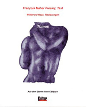 Bei dem Titel dieses Buches handelt es sich um den wirklichen Namen des aus Tschechien stammenden jungen Mannes Tomas. Viele der hier geschilderten Erlebnisse sind autobiographisch. Tomas lebt ohne Aufenthalts- und Arbeitsgenehmigung in Hamburg und schafft als Callboy an. Seine Geschichte wird von François Maher Presley aus verschiedenen Perspektiven erzählt, und es wird nicht mehr deutlich, ob der Ich-Erzähler fiktive Begebenheiten oder Tatsachen berichtet, Tomas spricht oder der Autor. Damit soll auf der einen Seite die Aussichts- und Hoffnungslosigkeit des Lebens eines Prostituierten deutlich gemacht werden, andererseits aber auch das Leben in einer Wirklichkeit, die nur aus Verdrängung und Träumen zu bestehen scheint, aus eiskalter Berechnung und der Suche nach Liebe und Zärtlichkeit. Die Geschichte der Partnerschaft zwischen Tomas und seinem Freund Klaus wird von Erlebnissen, die das Leben auf dem Strich bestimmen, unterbrochen, um dadurch die Parallelität der Ereignisse wiederzuspiegeln, ohne sie, die Geschichte, die sich wie ein roter Faden durch das Buch zieht, zu stören. Eine weitere Perspektive ergibt sich durch die Radierungen des Künstlers Willibrord Haas, die zufällig ausgewählt wurden und mit den Personen, die im Text erwähnt werden, nicht identisch sind, und die vom Autor diesen zugeordneten lyrischen Texten, die zusammen vielleicht wahre Begegnungen zwischen Tomas und dem Autor beschreiben, bei denen allerdings nicht deutlich wird, ob es sich nicht eher um die Illusion solcher handelt, die im starken Widerspruch zu der eigentlichen Erlebniswelt von Tomas stehen. Abgerundet wird der Band durch zwei Interviews, in denen Tomas und ein Stammkunde im O-Ton zu Wort kommen und damit eine völlig neue Realität für den Leser schaffen.