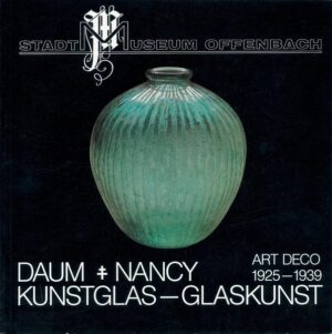 Leider hat der Verlag Haus der Stadtgeschichte es versäumt, dem Buchhandel eine Inhaltsangabe zu dem Buch "Daum Nancy. Kunstglas - GlaskunstArt Deco 1925-1939" von Stadt Offenbach - Stadtmuseum zur Verfügung zu stellen. Das ist bedauerlich, aber wir stellen unseren Leser und Leserinnen das Buch trotzdem vor.