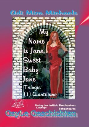 ERSCHIENEN ALS BUCH & EBOOK. Baby Jane - Miriam, seine ehemalige Schulkameradin, ist eigent-lich die einzige, die Janos Süß Jane nennt. Warum? Nun, die Gründe sind unschwer zu erraten, Janos ist schwul und hat auch kein Problem damit. Jetzt erst recht nicht, da er die Schule hinter sich hat. Andere Probleme sind jetzt wichtiger: was macht er mit seinem besten Stück und vor allem: muss er das die ganze Zeit alleine ma-chen? Er weiß sich nicht wirklich zu beschäftigen. Die Eltern arbei-ten Vollzeit in Papas Zahnarztpraxis, er hat seine eigenen zwei geräumigen Zimmer in der Villa der Eltern im vornehmen Othmar-schen. Langsam wird ihm langweilig. Wie gut, dass ihn auch aktuell niemand drängt, einen Beruf zu erlernen, er hätte nicht mal den Schimmer einer Ahnung, was er machen könnte. SO toll war sein Abitur auch nicht, dass er Medizin, Jura oder Architektur studieren könnte - das läge ihm auch nicht. Quintiliano ist ein 15jähriger Junge und stockschwul. Seine Mutter Elviera hat es nicht einfach mit ihm, aber sie verfügt auch über wenig Zeit und Geld - alleinerziehend, Putzfrau. Quintiliano wird eines Tages entführt, eine Lösegeldforderung gibt es nicht. Die beiden Jungen kennen sich nicht, es verbindet sie nichts und doch: Elviera putzt bei Janos Eltern im Haus. Zwei Tage nach Janos Rückkehr aus Rom, von einer Reise, die er zum Abitur geschenkt bekam, wird Quintilianos Leiche gefunden. Seine Neugier wird dadurch angefeuert, dass die Polizei den Fall nicht lösen kann, es fehlt jeglicher Anhaltspunkt. Rezension des Lektors: Mir hat der Roman inhaltlich sehr gut gefallen. Die ausgefeilte sprachliche Gestaltung ist heute so nicht mehr unbedingt üblich, aber es liest sich sehr gut. Besonders nahe gegangen ist mir die ganze Quintiliano-Story. Auch die einzelnen Figuren haben mich im Allgemeinen überzeugt! Besonders gefesselt haben mich Denny, Max und Manuel, aber auch die anderen waren beeindruckend. Ein zweiter Teil muss auf alle Fälle her, ist ja aber wohl auch in Arbeit. ------------------- Hinweis: diesen Titel gibt es auch unter Janos Süß ist Baby Jane als JUGENDFREIE Version! Unsere Empfehlung liegt bei 14 Jahren. (Trotzdem bleibt die Serie eine schwule Geschichte.)