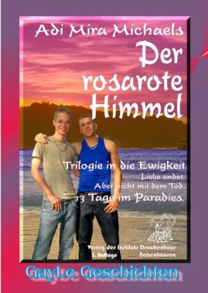 ERSCHIENEN ALS BUCH, EBOOK & HÖRBUCH. Adi Mira Michaels besonderer Roman! Eine mal ganz andere Geschichte. Aydin und Chiron - ein Paar, wie es ungleicher nicht sein kann. Aydin, der fast feenhafte Deutsch-Türke, Student der Fotografie und Chiron, ein vierschrötiger, kantiger Krankenpfleger. Sie treffen sich zum ersten Mal, wo man sich halt mal so trifft, wenn einer der beiden Krankenpfleger ist: im Krankenhaus nach einem Überfall auf Aydin. Schnell entwickelt sich eine Freundschaft, die mit der Zeit zur Liebe wird. Nicht in sexueller Obsession, sondern aus dem Herzen. Sie ziehen bald zusammen und verleben einige fröhliche, friedliche Jahre in einer norddeutschen Großstadt. Der Hass der Täter schlägt in erneute Gewalt um, diesmal überlebt es Aydin nicht. Nach sechs Monaten im Koma werden die Geräte abgeschaltet. Chiron ist nicht nur verzweifelt, er ist selbst tot. Nur noch mechanisch arbeitend, bekommt er eines Abends einen Befehl von den gemeinsamen holländischen Freunden, unverzüglich zu ihnen zu reisen, eine Pause zu machen. Er folgt dem Befehl und sein Leben erhält eine neue Wendung. Das Medium Margaret aus Amsterdam stellt für ihn eine Verbindung zur anderen Seite des Lebens dar. Eine spannende, erotische Liebesgeschichte zweier Männer und ihrer Freunde, die eine sehr ungewöhnliche Wendung nimmt. Es wäre falsch, diesen Roman von Adi Mira Michaels nicht als zumindest esoterisch angehaucht zu bezeichnen. Trotz allem schwebt keiner der Protagonisten oder gar der Autor über dem Boden, es bleibt bodenständig und bietet auch auf der anderen Seite, im Paradies weit mehr, als nur flachen Humor. P.S.: dieser Roman ist unter dem Titel Türkischer Honig - rot-weiß ohne erotische Detailbeschreibungen als eBook erschienen.