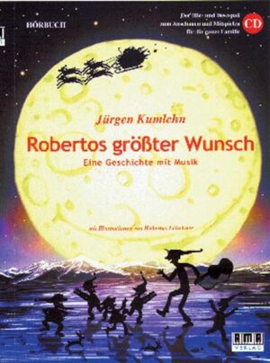 Dies ist die wundersame Geschichte von Roberto und seinem sehnlichsten Wunsch, ein Wichtel zu werden. In diesem Buch und auf der CD befindet sich die Geschichte zusammen mit sechs Songs, die eng mit der Handlung verbunden sind. Das Buch enthält außerdem die Noten, Liedtexte, Griffdiagramme sowie eine Rhythmusnotation für Gesang und Gitarre, damit möglichst jeder die Songs mitsingen und mitspielen kann. Der Hör- und Lesespaß zum Anschauen und Mitspielen für die ganze Familie.