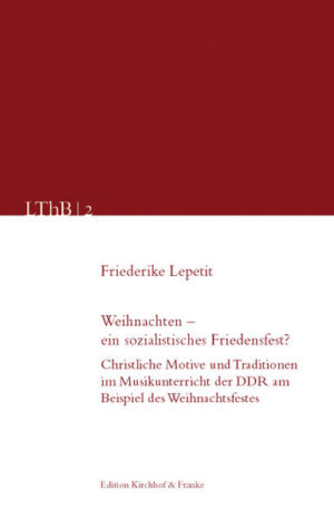 Anknüpfung trotz grundlegender Kritik am Christentum, Vereinnahmung trotz offiziellen Bruchs mit religiösen Traditionen, Fortführung trotz gewollter Abschaffung ›kirchlicher‹ Ideen - so lässt sich der Umgang der sich als atheistisch und areligiös verstehenden sozialistischen Machthaber mit dem Weihnachtsfest zusammenfassen, denn offensichtlich konnte das »Fest der Feste« und die damit verbundene Identität nicht abgeschafft, sondern nur ersetzt werden. Aus diesen Beobachtungen scheint das doppeldeutige Rezeptionsverhalten zu resultieren, das Friederike Lepetit am Beispiel christlicher Motive und Traditionen in Schul- und Schulliederbüchern, weihnachtlichen Feiermaterialien sowie Pionier- und FDJ-Liederbüchern beschreibt. Besondere Aufmerksamkeit erhält dabei die Religions- und Bildungspolitik der DDR und die Entwicklungslinien, die das unbequeme Thema in den untersuchten Quellen hinterlassen haben. Diese spiegeln insgesamt das Anliegen der DDR-Staatsführung, Weihnachten als ein »sozialistisches Friedensfest« zu etablieren, um die Basis für eine neue Erinnerungskultur und Gruppenidentität zu legen.