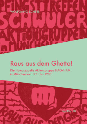 Mit der Gründung der Homosexuellen Aktions-Gruppe München (HAG), später Homosexuelle Aktion München (HAM/Teestube), im Jahr 1971 gab es in München nach vielen Jahrzehnten wieder eine eigene Gruppe für Homosexuelle. Der Idealismus der Aktivist*innen dieser Pionierorganisation musste sich gegen staatliche und gesellschaftliche Widerstände bewähren. Ihre neunjährige Geschichte war der Impuls für das queere Leben in München in seiner heutigen Vielfalt. HAG und HAM bewegten durch Aktionen und Engagement viel in einer Zeit, in der das selbstbewusste Eintreten für die Rechte homosexueller Menschen keineswegs selbstverständlich war. 50 Jahre nach der Gründung der HAG/HAM ist es Zeit, ein Licht auf die Anfänge der Homosexuellenbewegung in München nach dem Zweiten Weltkrieg zu werfen.